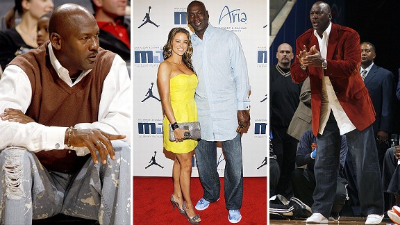 look at the fashions of Michael Jordan 
