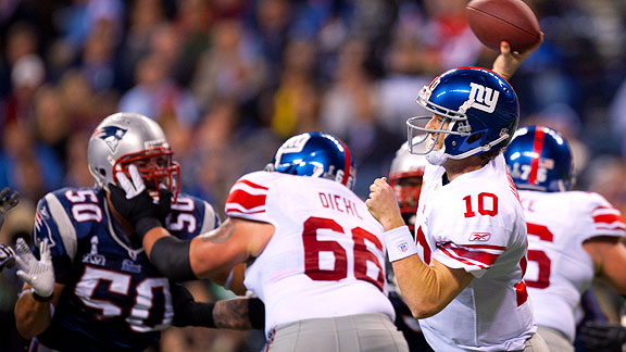 MVP quarterback Eli Manning and wide receiver Mario Manningham help win the Super  Bowl for the New York Giants