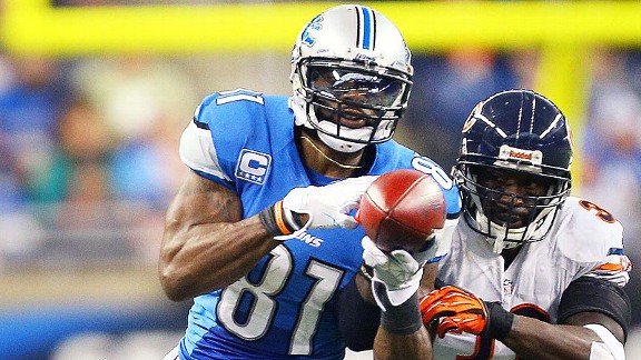 Calvin Johnson responds to Peanut Tillman's awesome Megatron