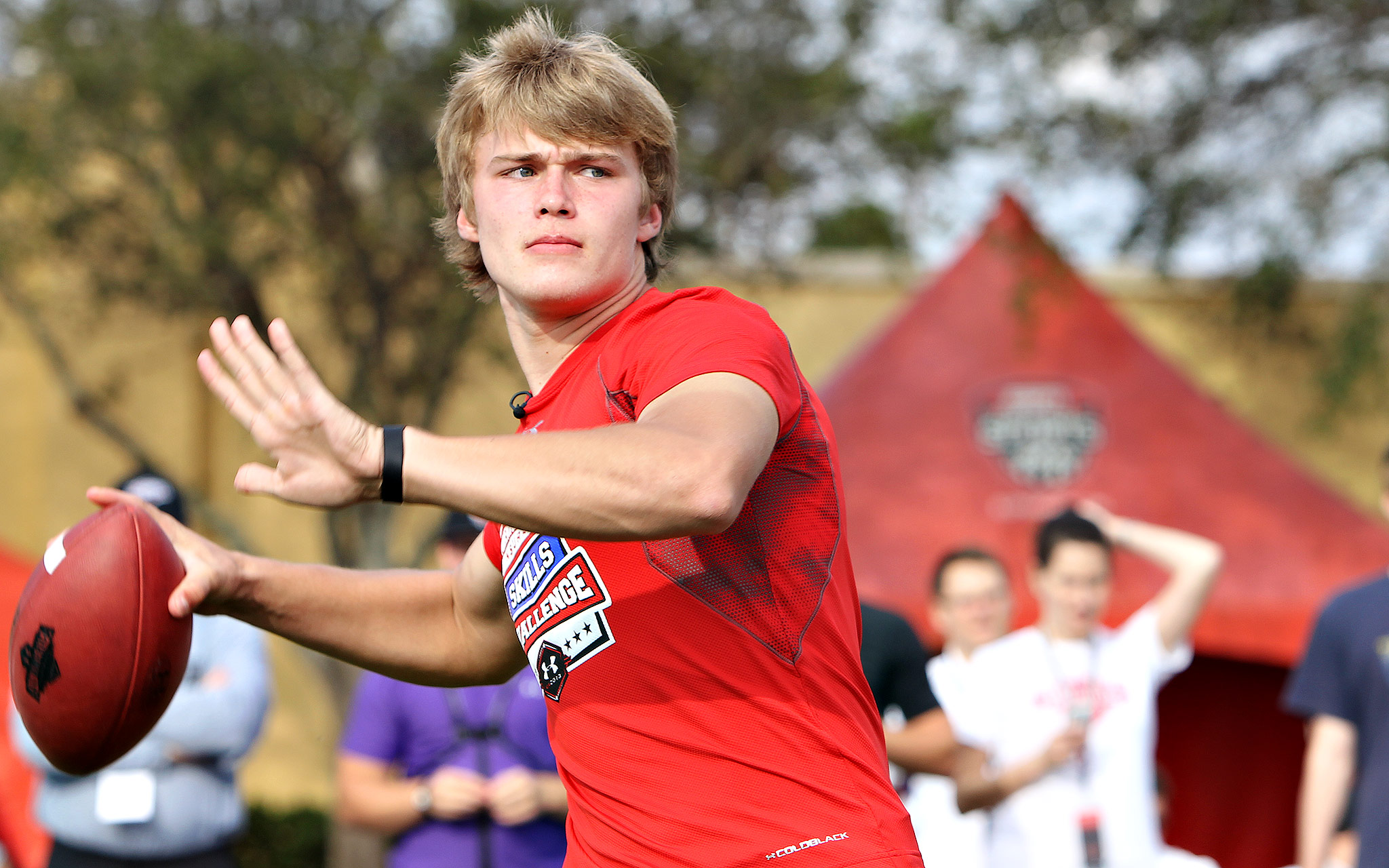 Kevin Olsen - 2013 Under Armour Practice Day 3 - Skills Challenge - ESPN