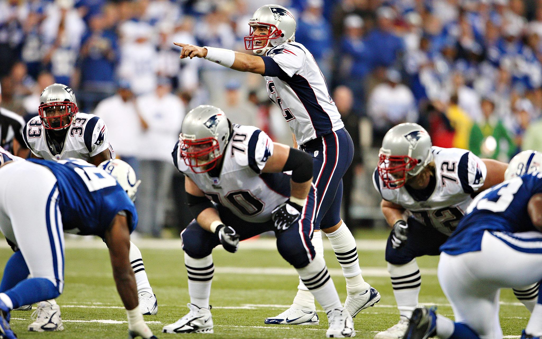 17. Oct. 21, 2001: Patriots 38, Colts 17 - Tom Brady vs. Peyton Manning -  ESPN