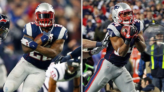 PATRIOTS: Running backs Shane Vereen, Stevan Ridley impress