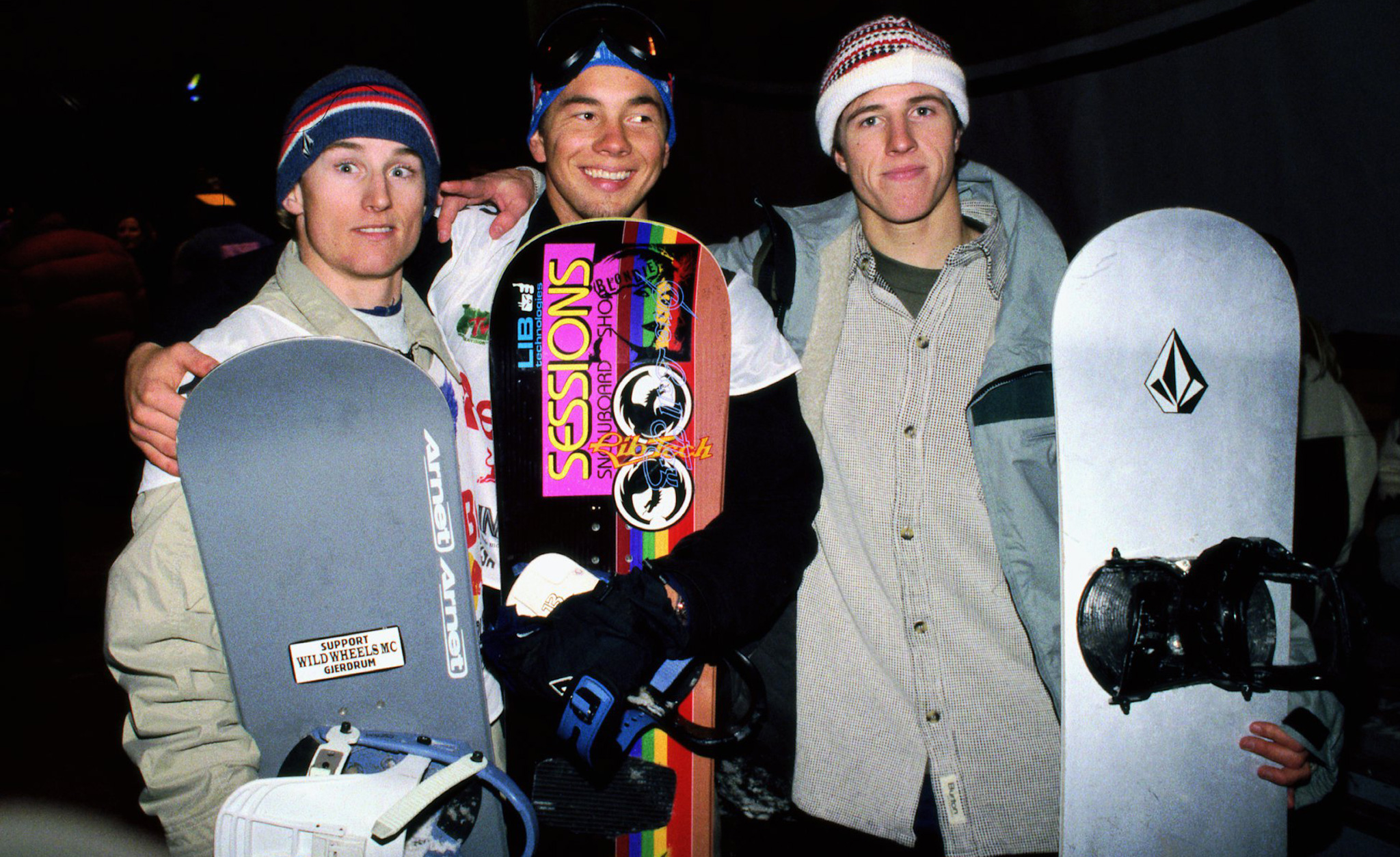 calcium winter bespotten December 1995, Innsbruck<br> Winner: Terje Håkonsen - 20 years of Air &  Style - X Games