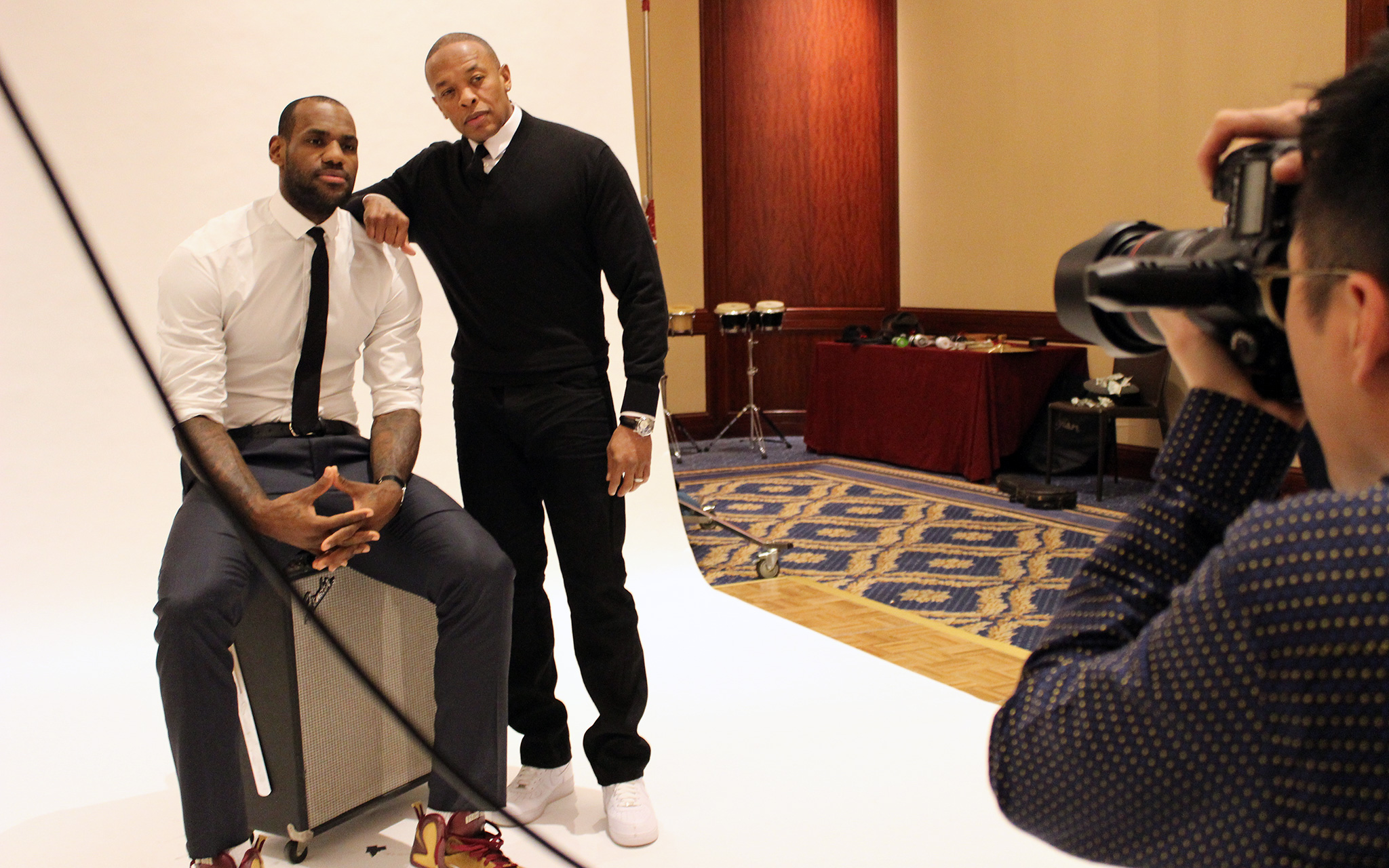 LeBron James and Dr. Dre team up to 