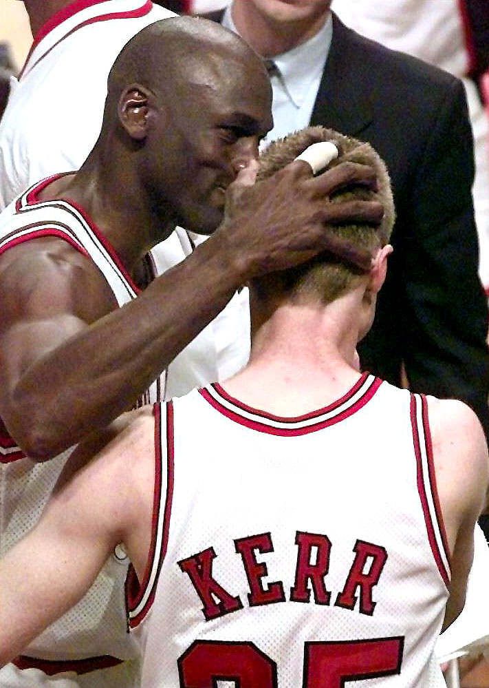 Steve Kerr's Game Winner - Chicago Bulls 1997 Finals Game 6. 
