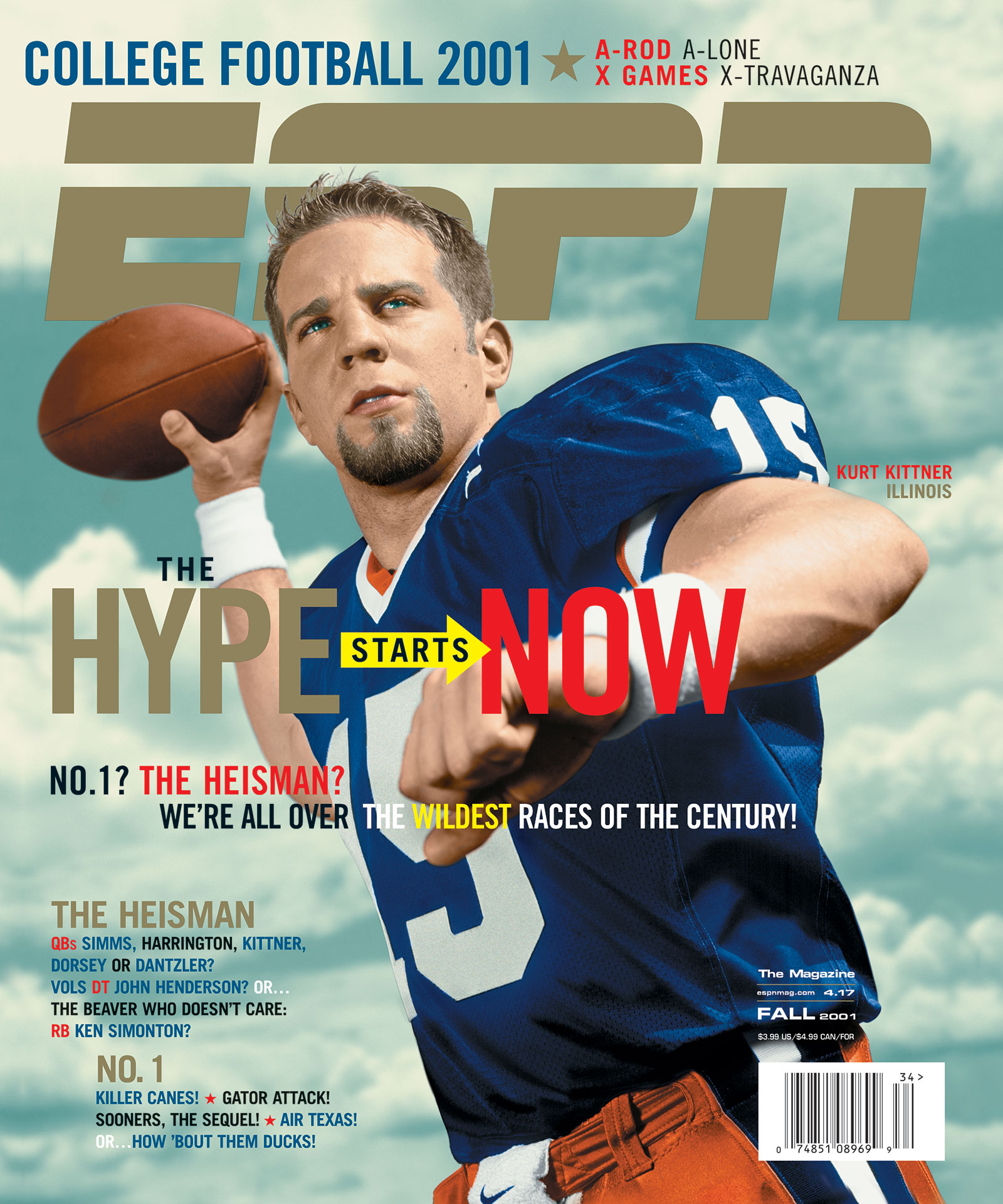 ESPN The Magazine 2001 Covers - ESPN