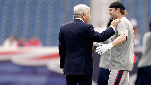 Report: Patriots, Welker Six Million Apart in Guaranteed Money