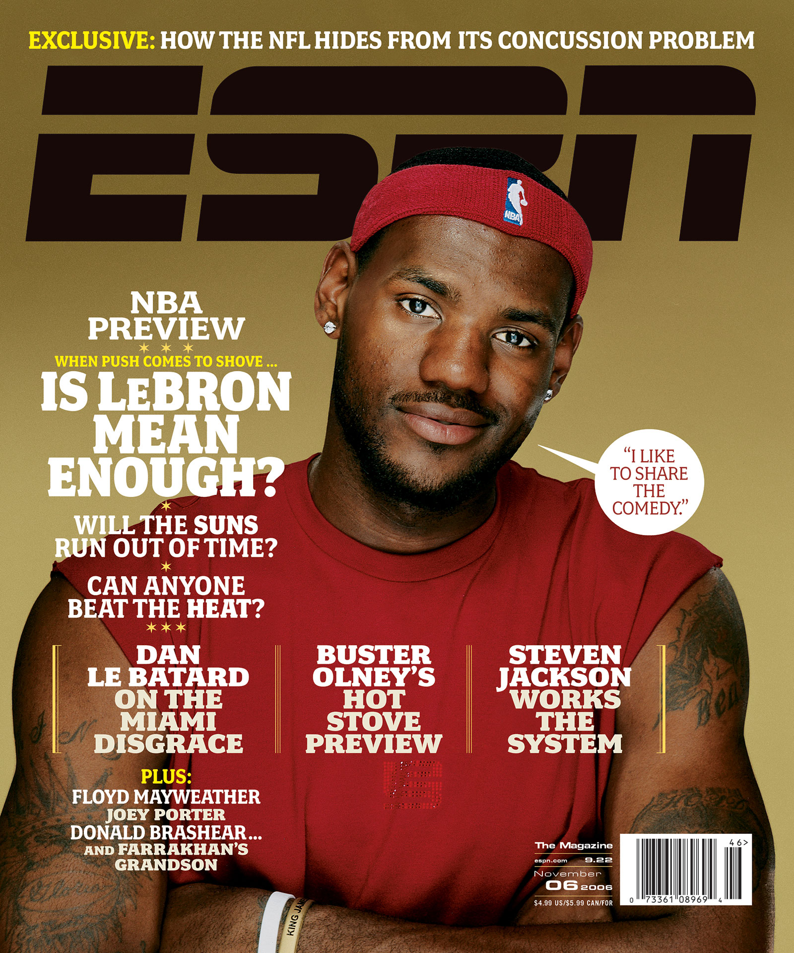 ESPN The Magazine 2006 Covers - ESPN The Magazine 2006 Covers - ESPN