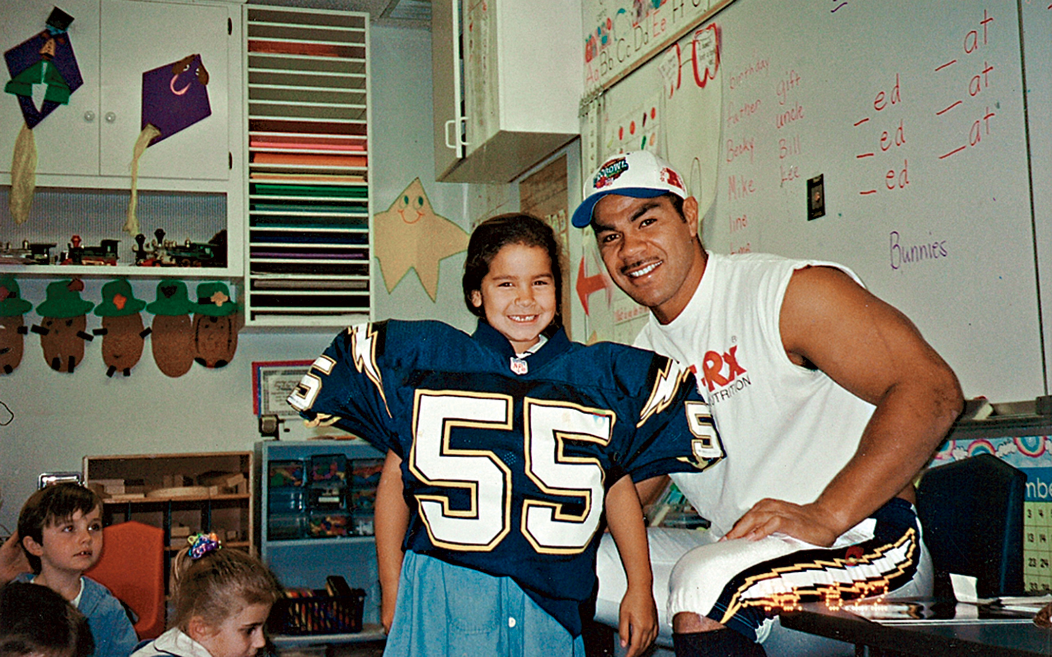 Junior Seau -- Chargers Retire Jersey No. 55 During Emotional Tribute