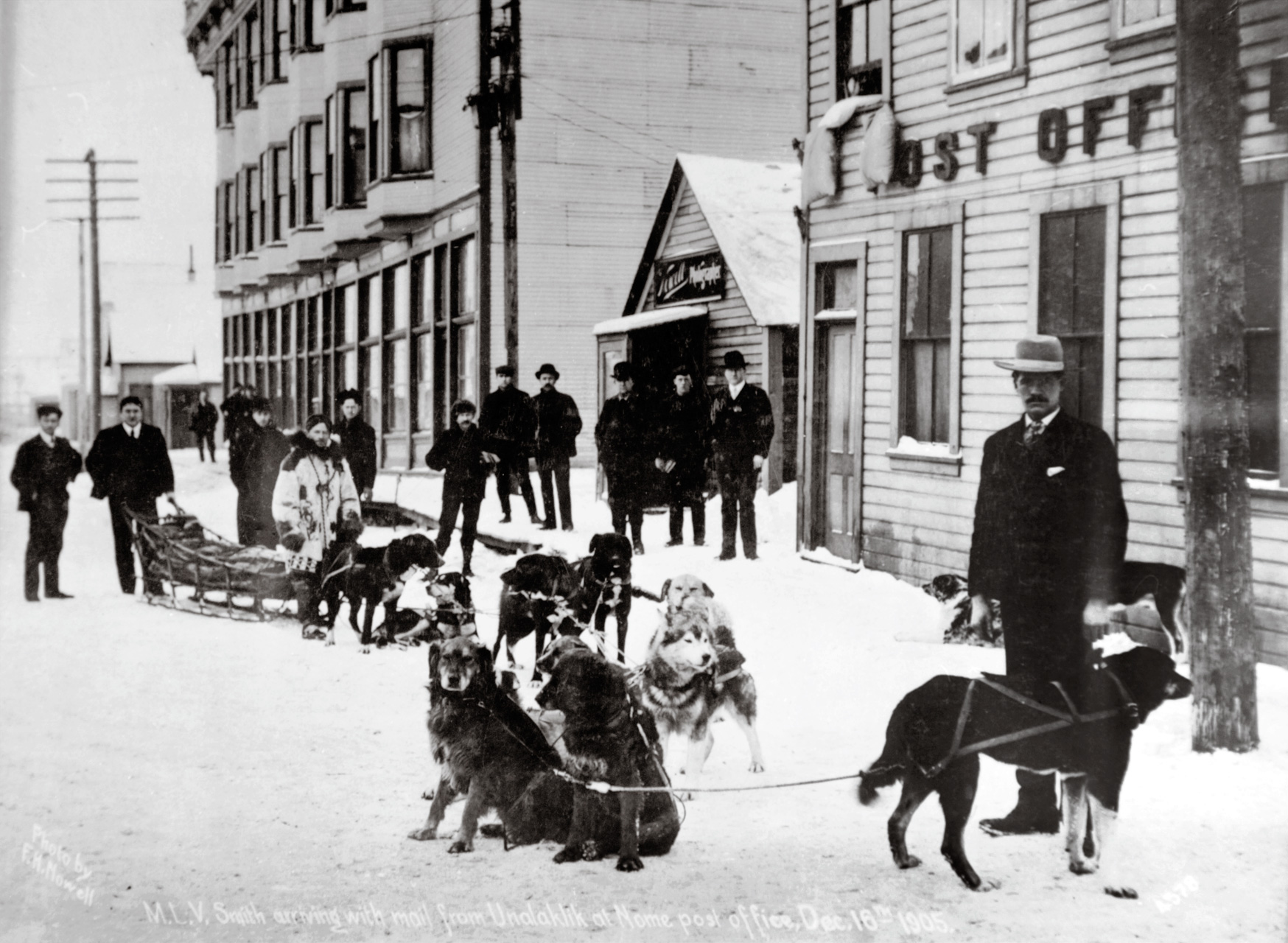 Mail arriving in Nome History of Dogsledding ESPN