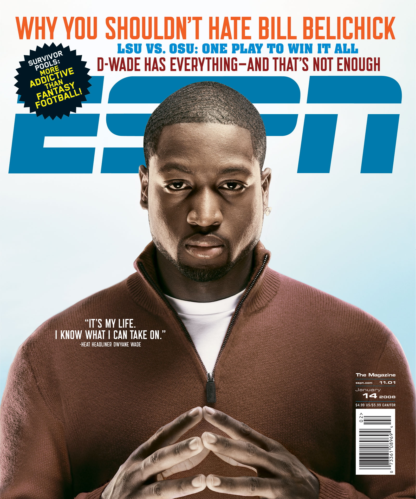 ESPN The Magazine 2008 Covers - ESPN The Magazine 2008 Covers - ESPN