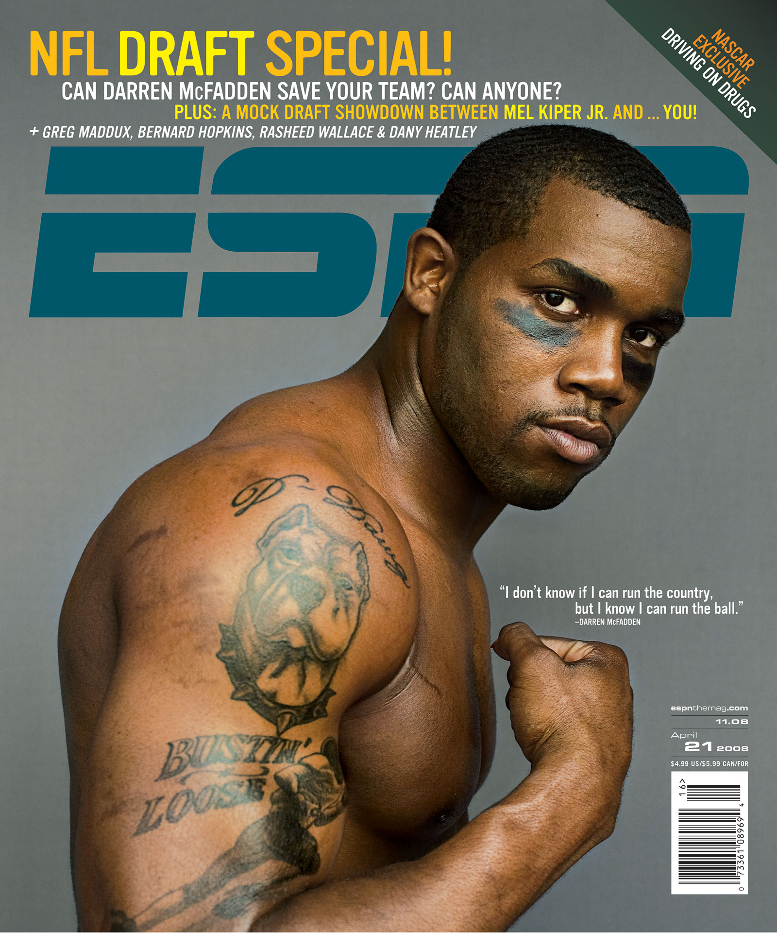 ESPN The Magazine 2008 Covers - ESPN The Magazine 2008 Covers - ESPN