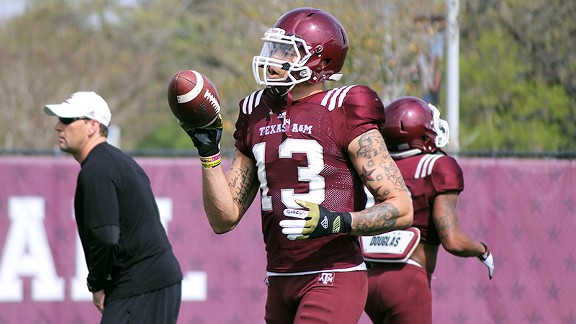 Hairopoulos: Tall and talented, Aggies' Mike Evans is Johnny