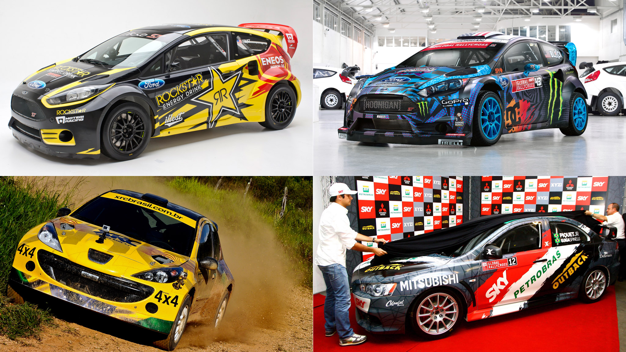 RallyCross Liveries - Galerie photos des équipes de RallyCross des X Games  au Brésil - X Games