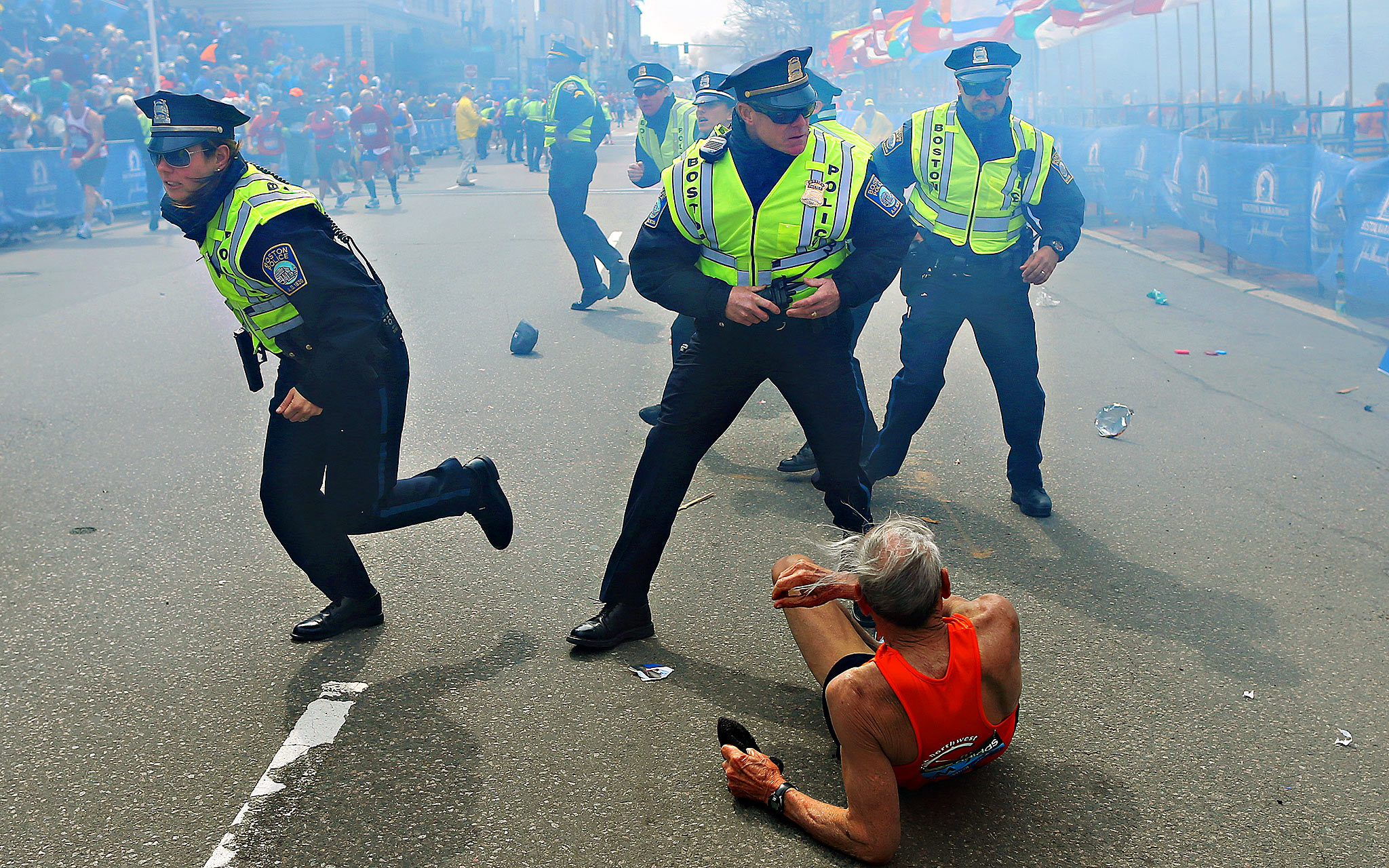 117th Boston Marathon Explosions at the 117th Boston Marathon ESPN