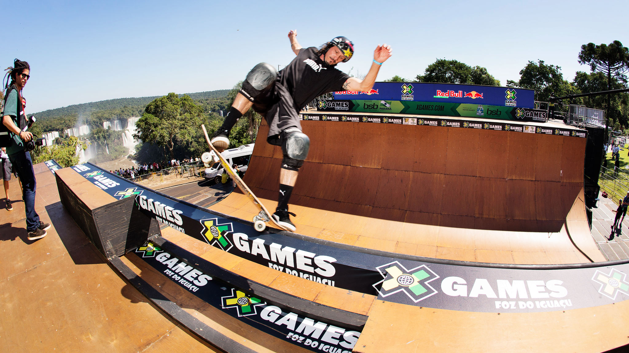 X Games Foz do Iguaçu, Brazil -- Bucky Lasek Skateboard Vert final - ESPN