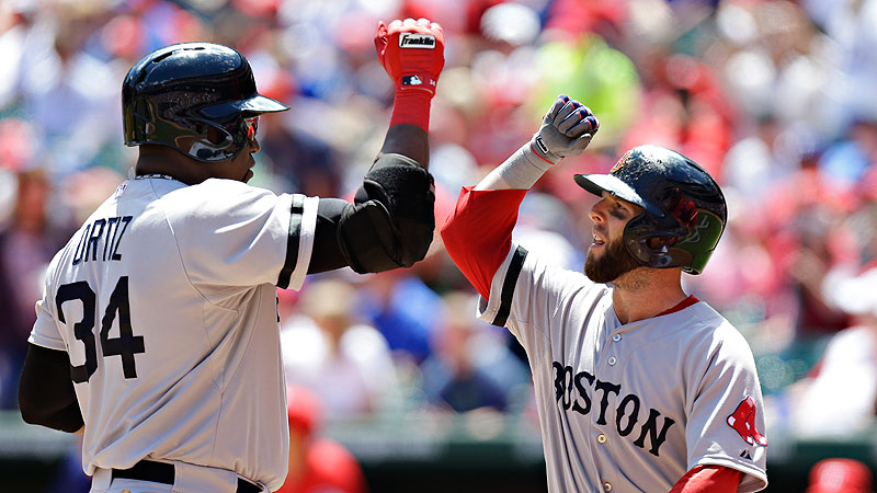 2013 MLB All-Star Game: David Ortiz, Dustin Pedroia, Clay Buchholz