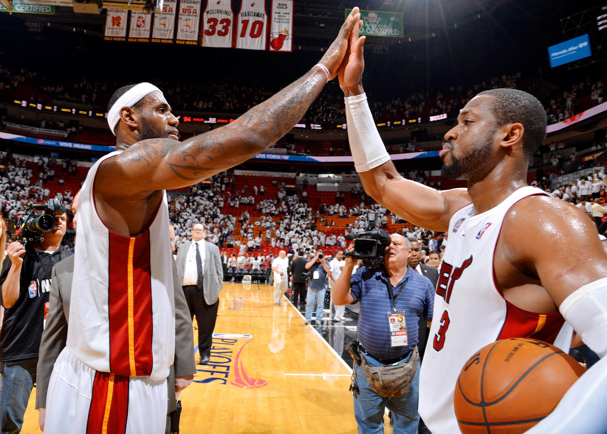 James and Wade - The Week in Pictures for May 13-May 15, 2013 - ESPN