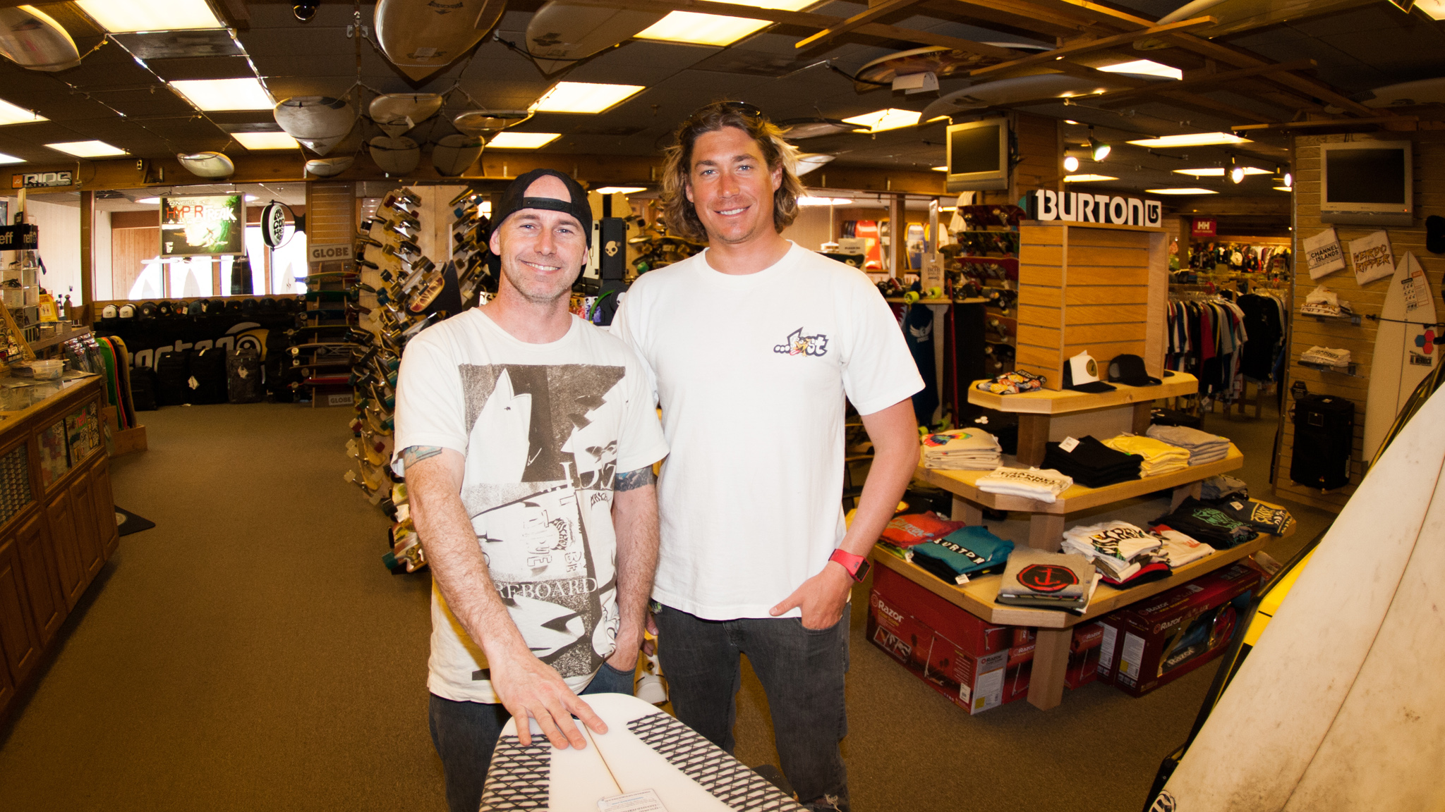 Farias deals surf shop