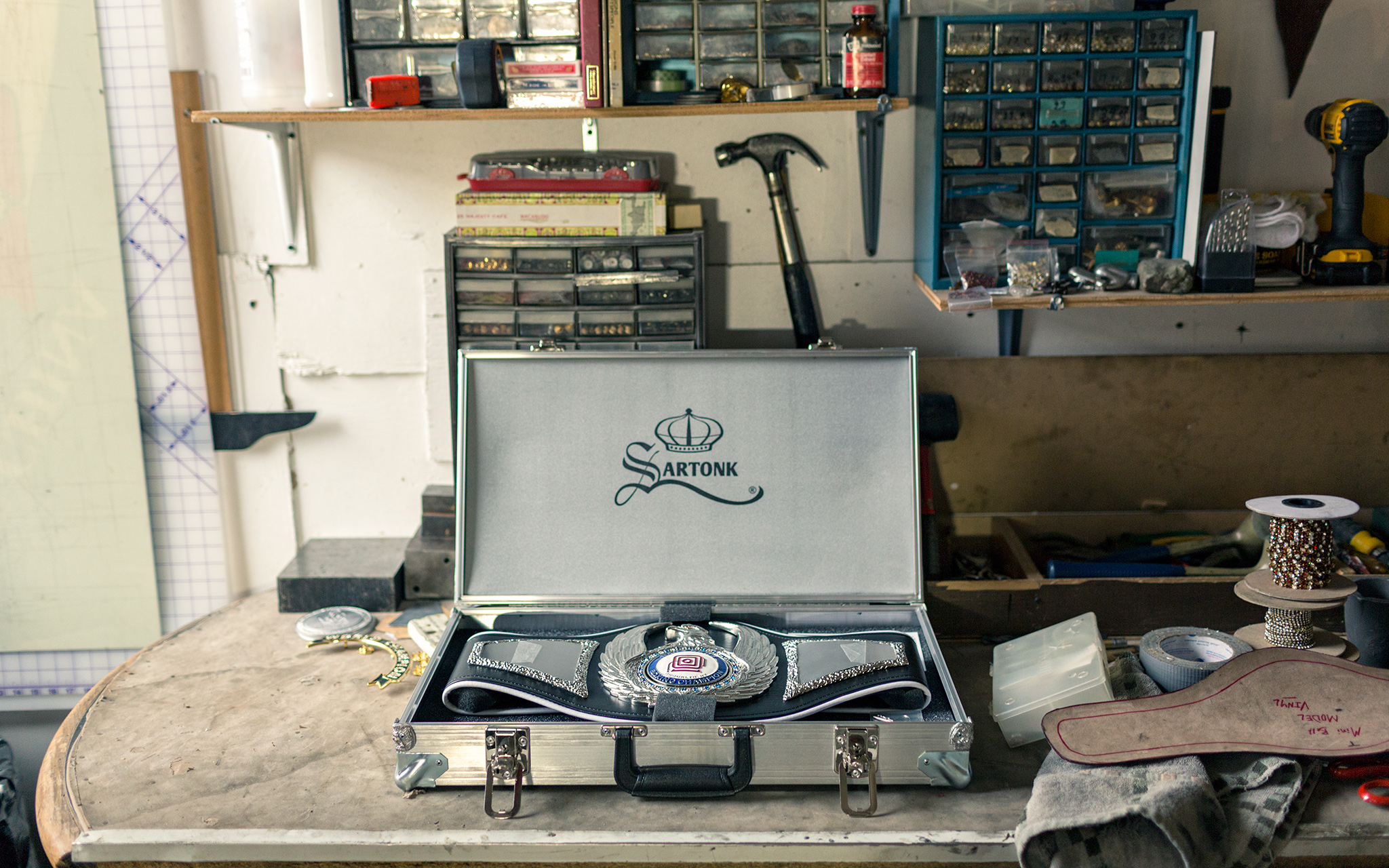 SARTONK Boxing Belts Constructing for Champions ESPN