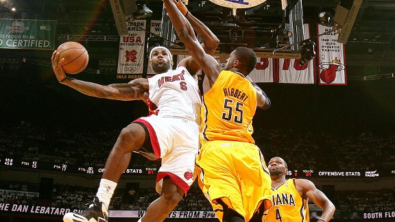 LeBron James, Roy Hibbert