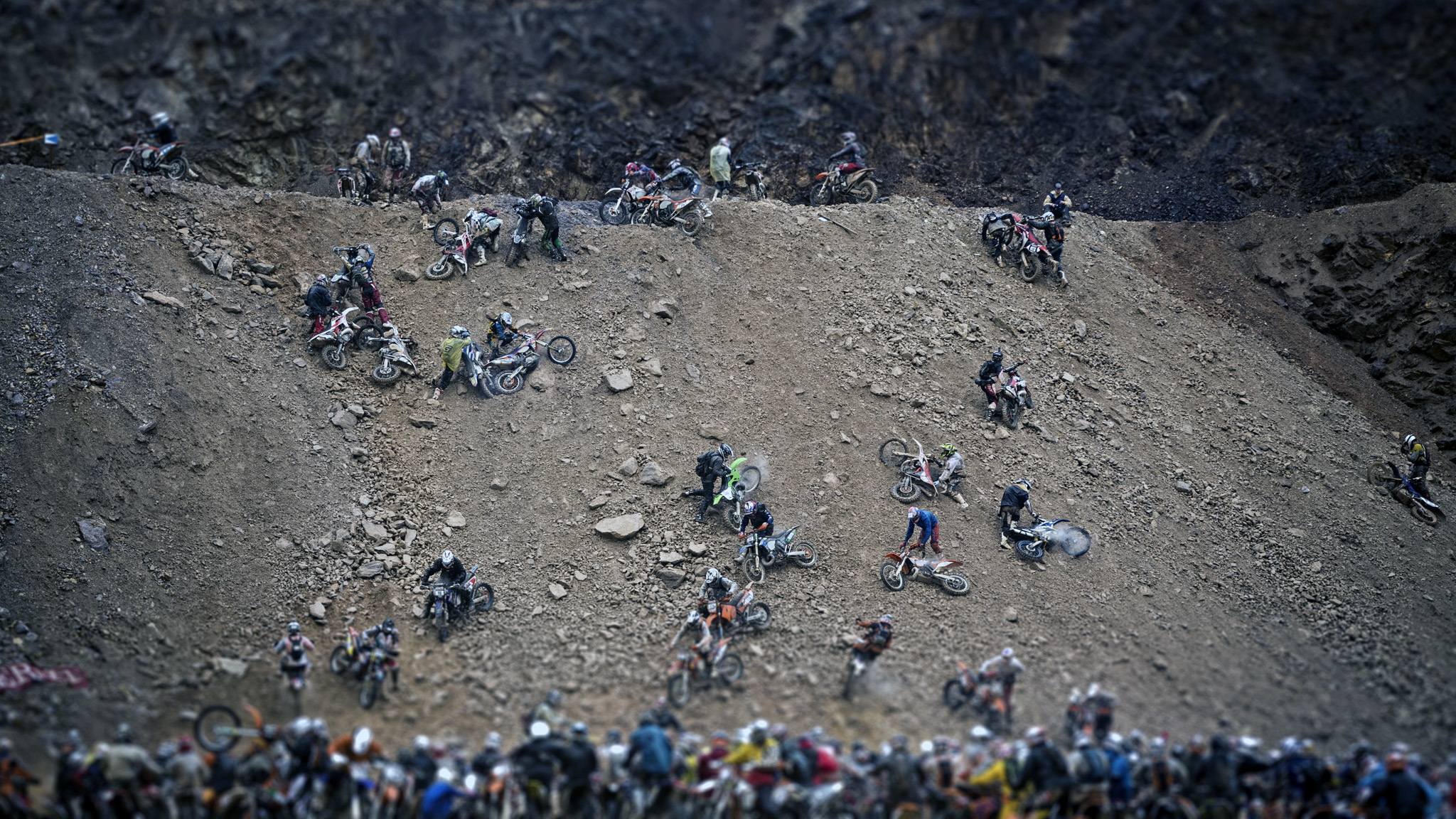 Tough Hill To Climb Red Bull Hare Scramble Erzberg Rodeo photo