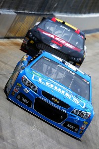 Jimmie Johnson and Greg Biffle