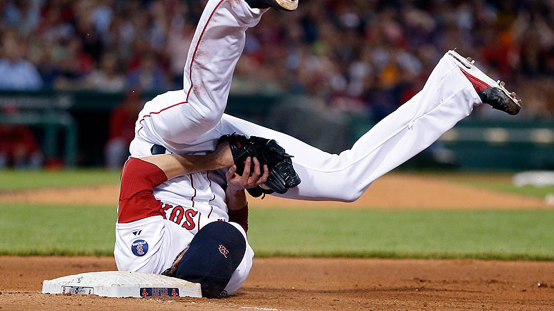 MLB Stats on X: Dustin Pedroia left it all out on the field.   / X