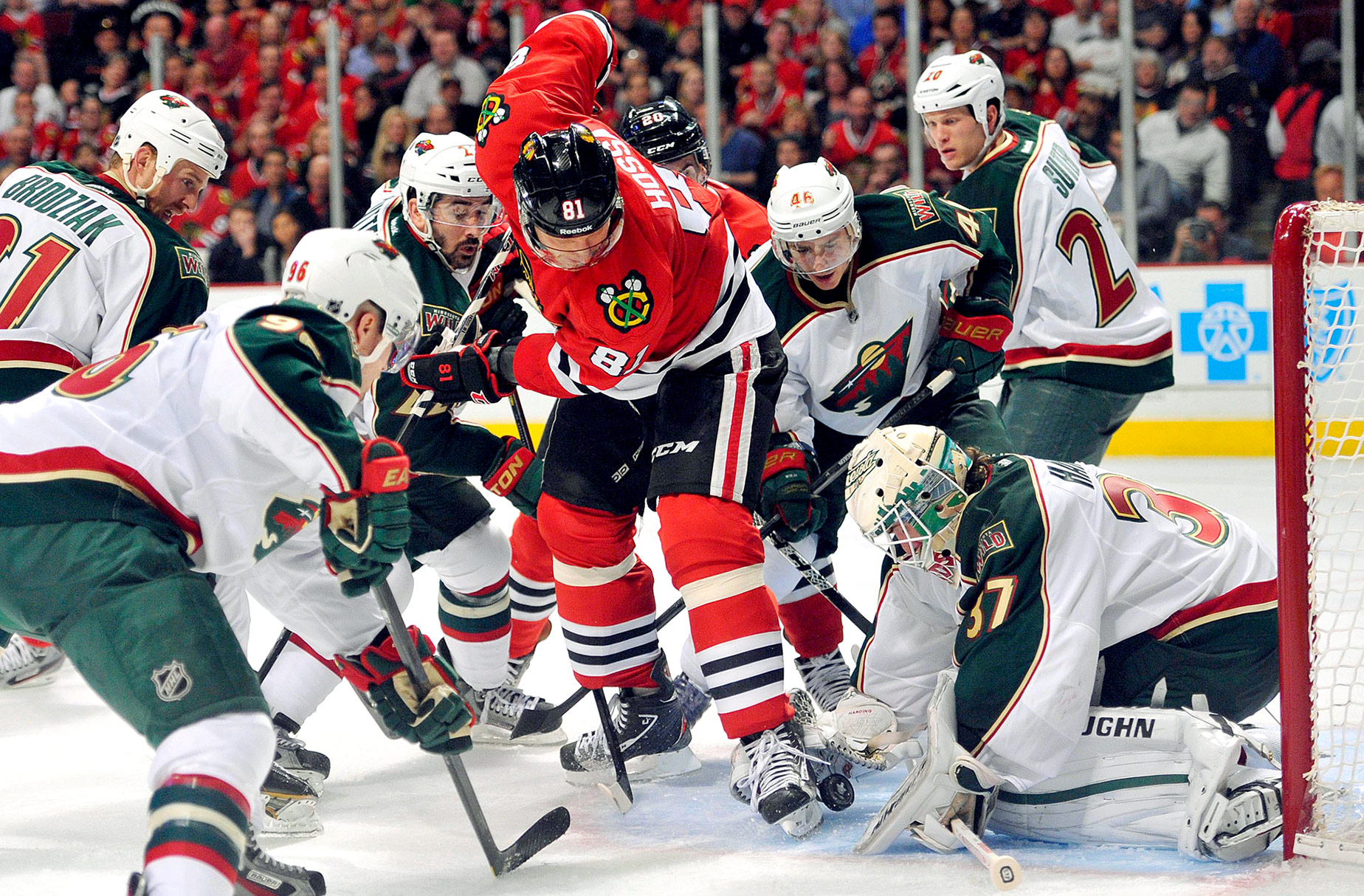 Game 1: Blackhawks 2, Wild 1 (OT) - Blackhawks Playoffs - ESPN