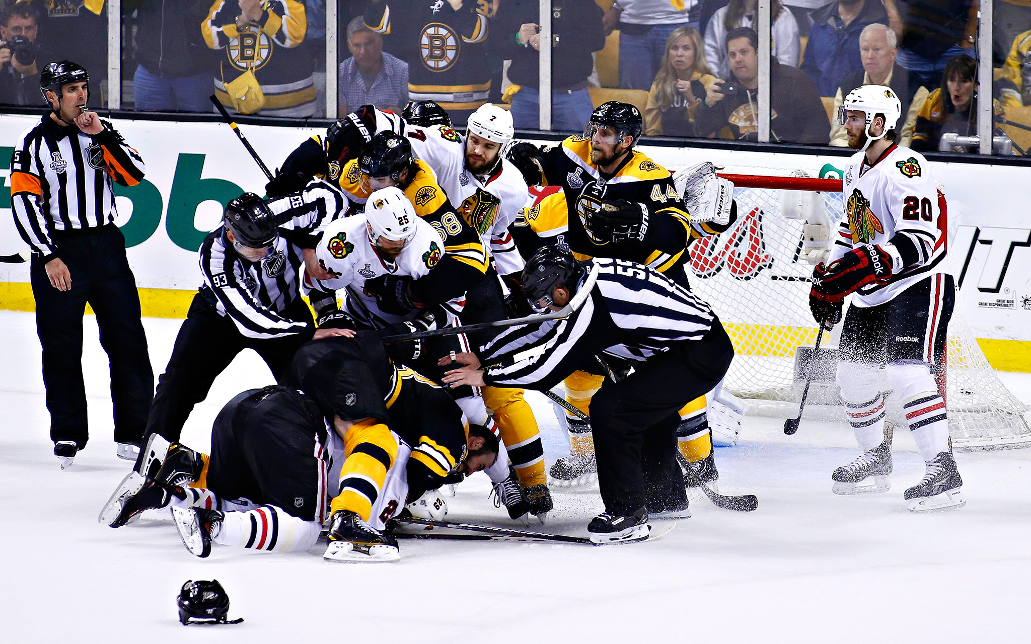 Game 3 Bruins 2, Hawks 0 Blackhawks Playoffs ESPN