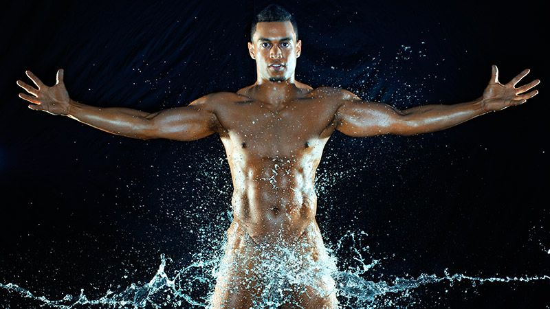Miami Marlins Giancarlo Stanton gets naked - ESPN The Magazine - ESPN