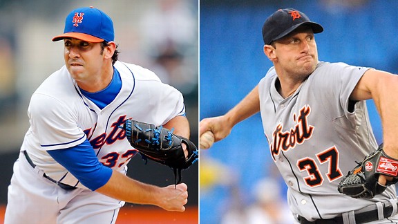 2013 MLB All-Star Game -- Matt Harvey, Max Scherzer to start on