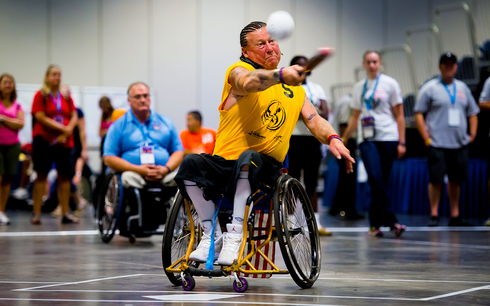 Paul Jackson National Veterans Wheelchair Games ESPN