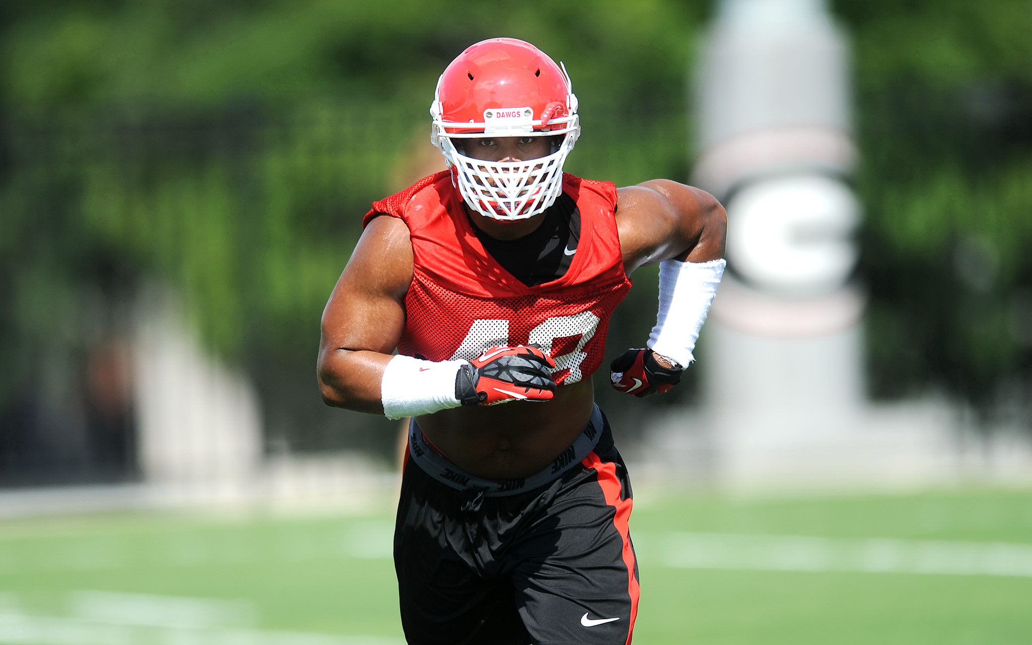 Quayvon Hicks - 2013 Georgia Fall Practice - ESPN