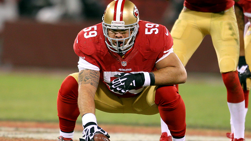 49ers' Jonathan Goodwin is a 'master with his hands'