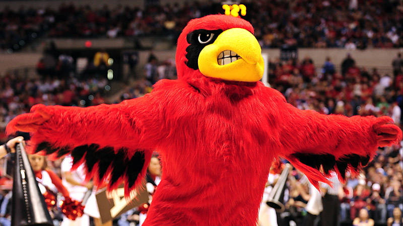 Miami, Louisville mascots trade barbs on Twitter before Russell ...