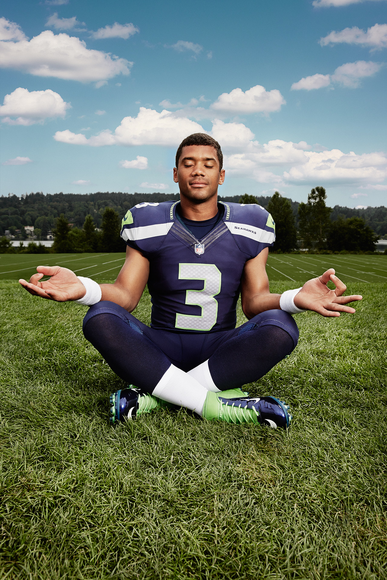 Russell Wilson - LOTUS POSE ON TWO - ESPN
