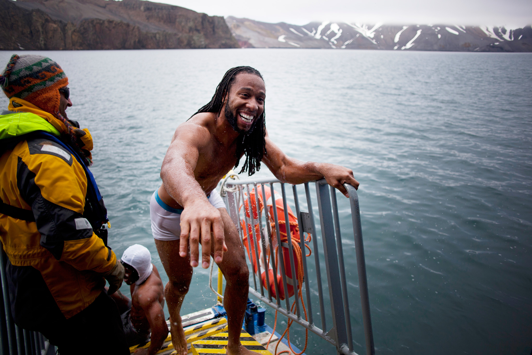 Lived To Tell About It Larry Fitzgerald's Antartica Adventure ESPN