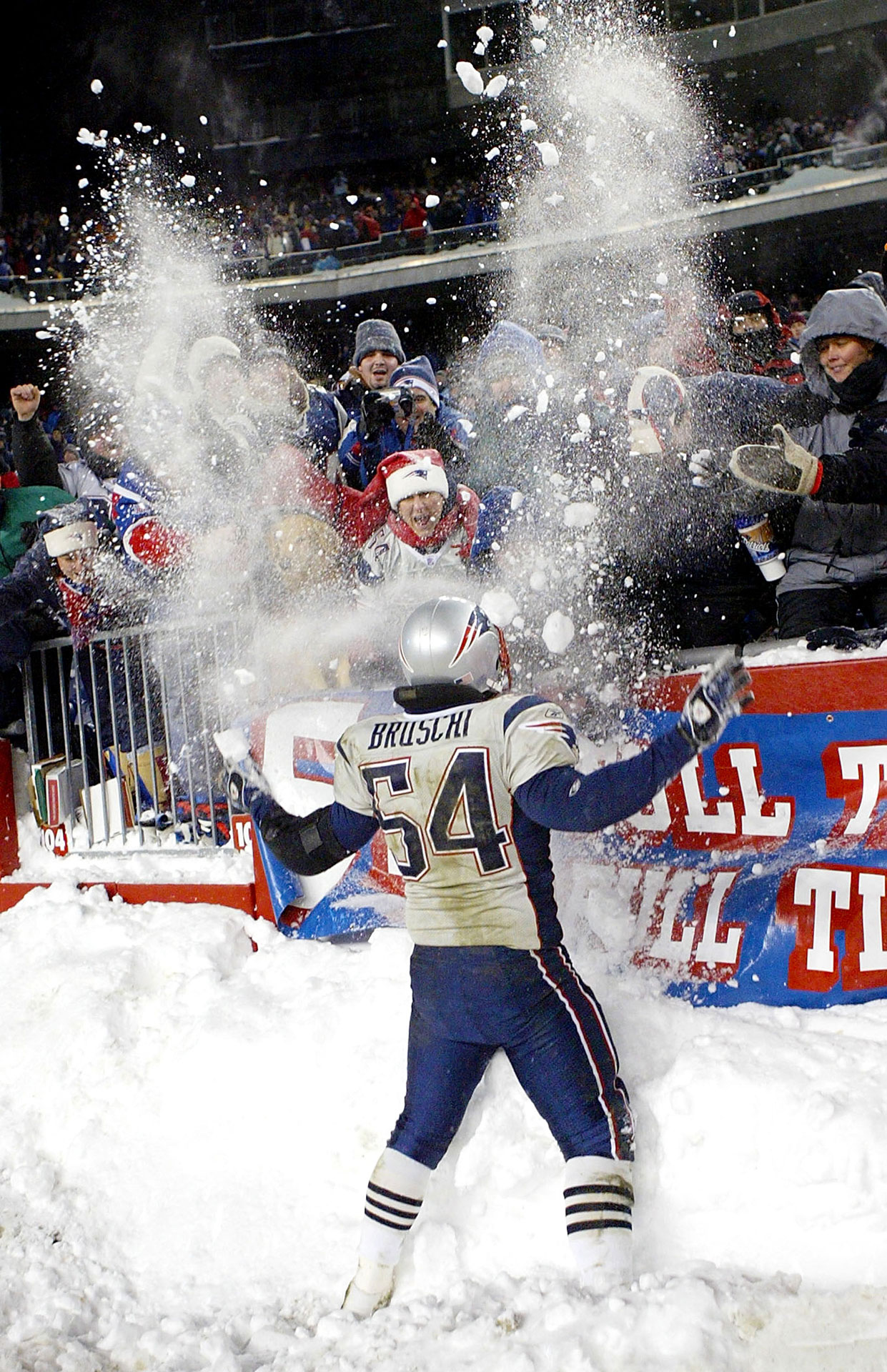 Great Memories Of Patriots Playing In Snow