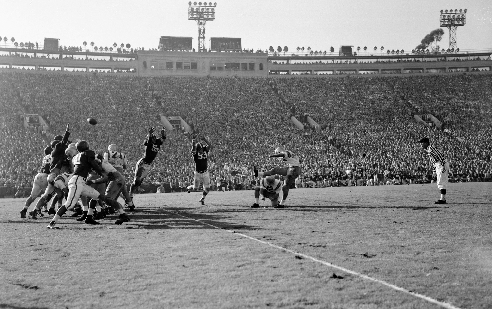 1956 Rose Bowl 100 Years Of The Rose Bowl Photo Retrospective ESPN
