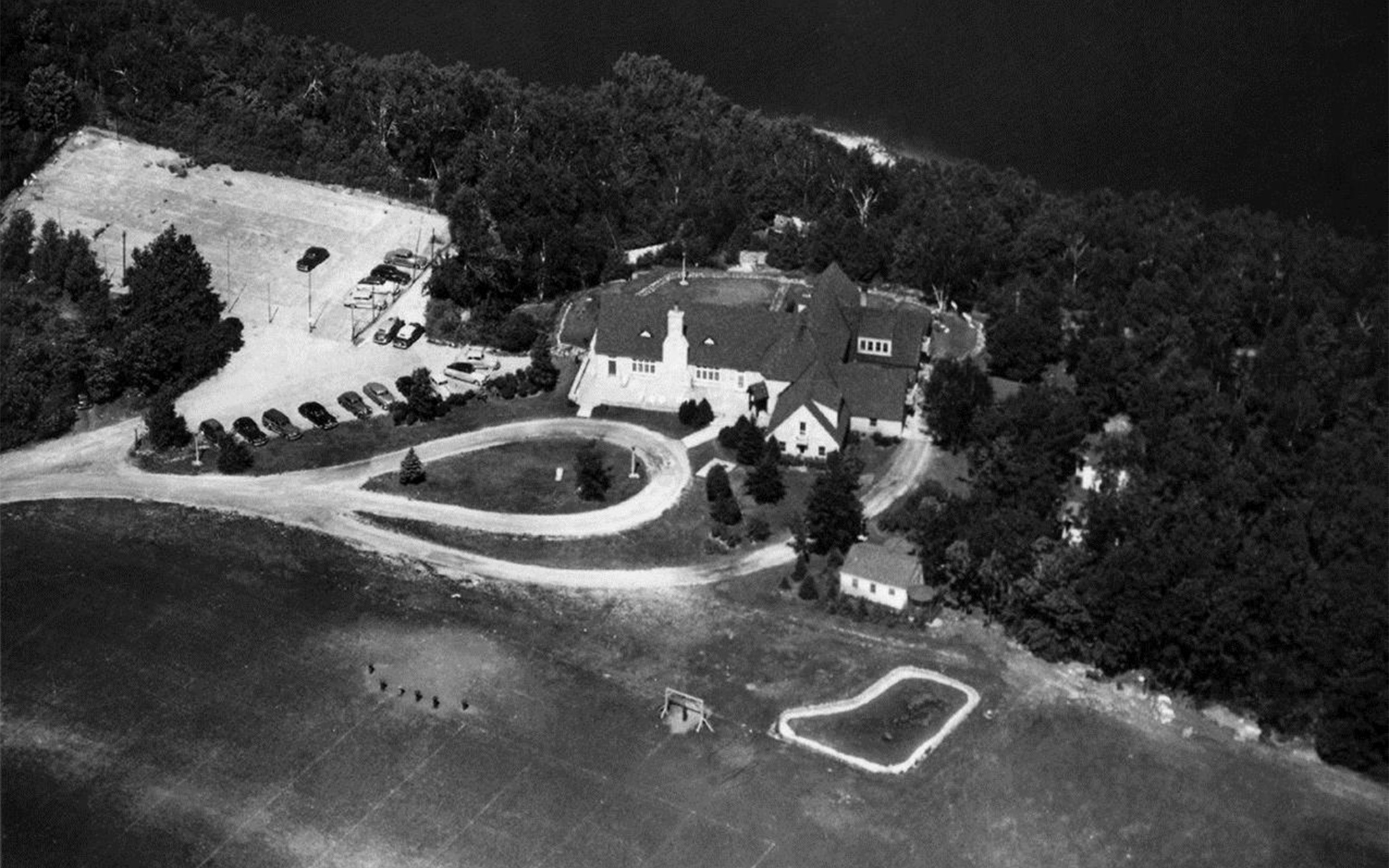 Aerial View... The History of Rockwood Lodge ESPN