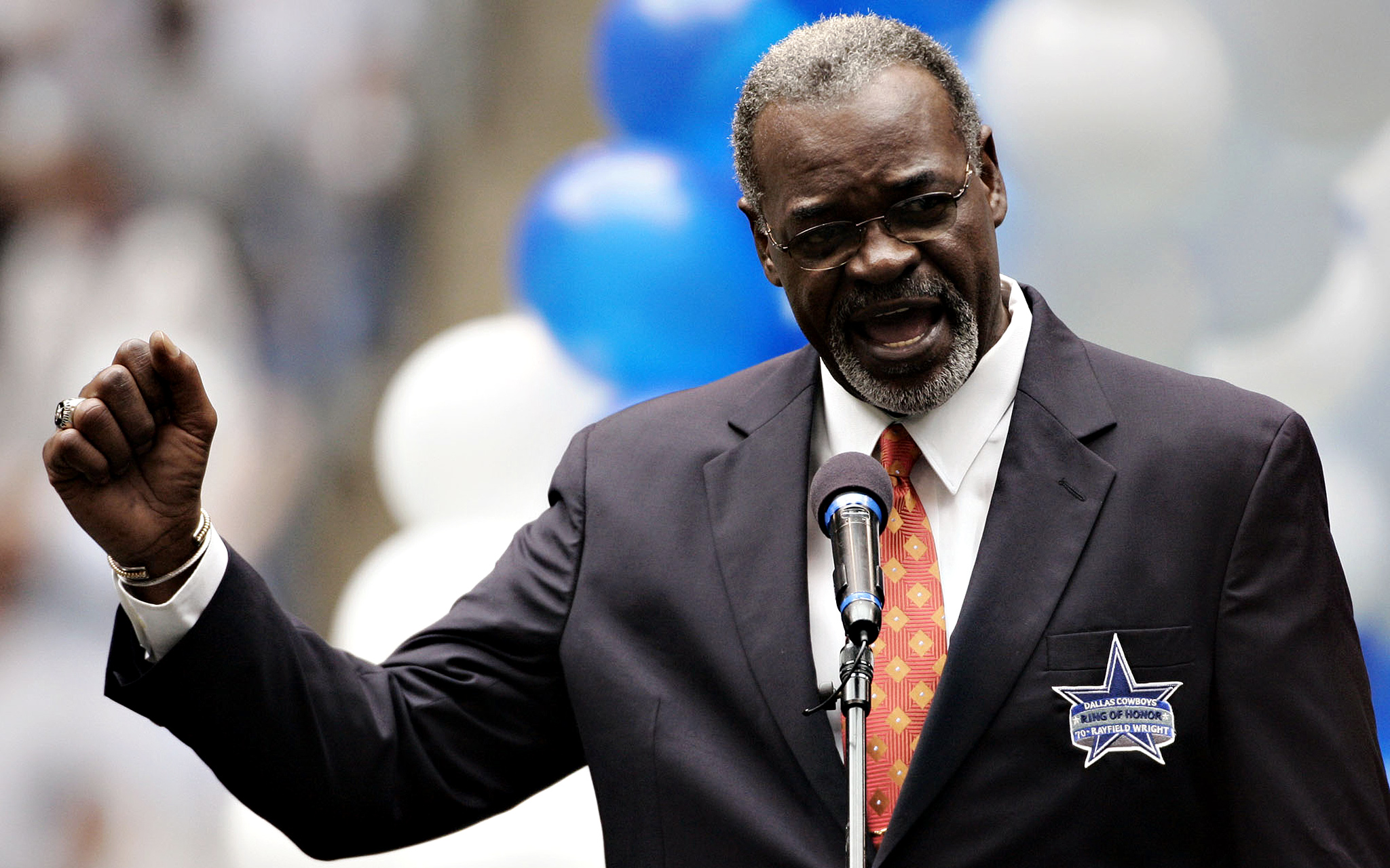 Rayfield Wright Cowboys Ring of Honor ESPN