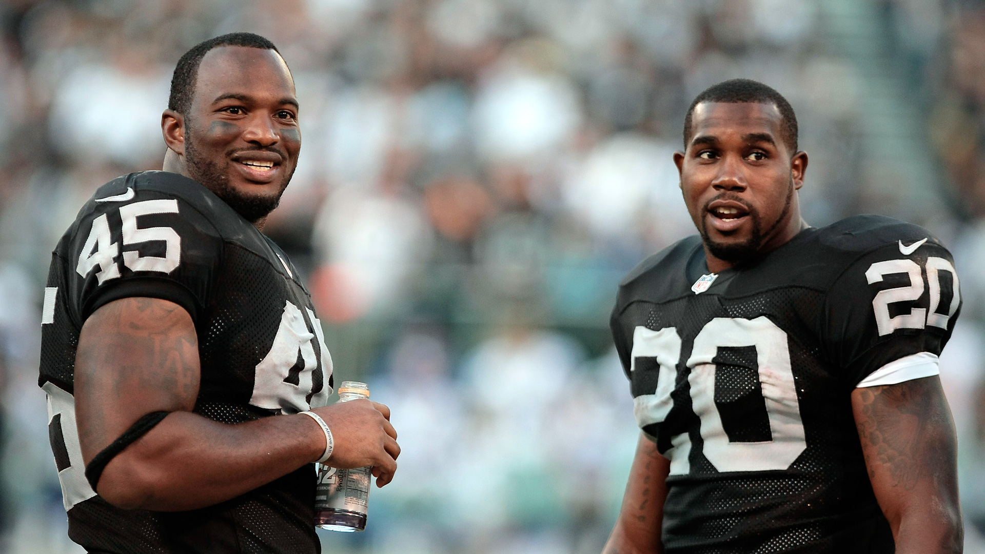 Injuries kept Las Vegas Raiders Darren McFadden from being even