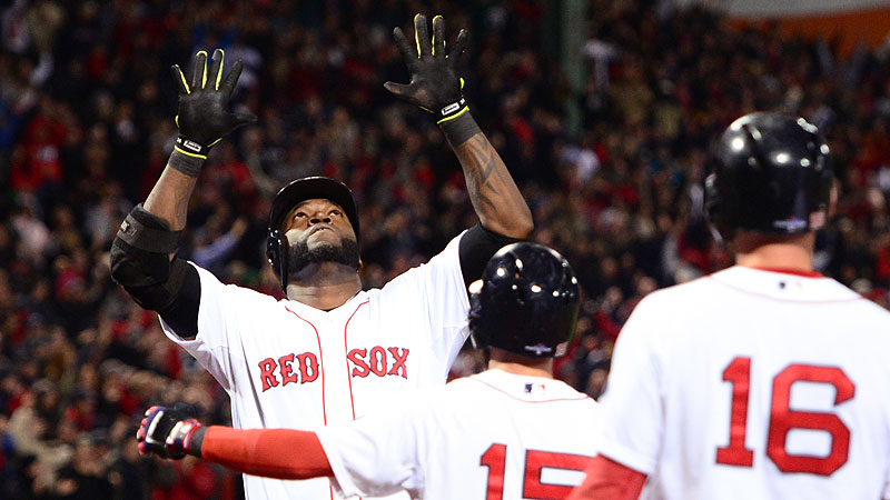 2013 MLB All-Star Game: David Ortiz, Dustin Pedroia, Clay Buchholz