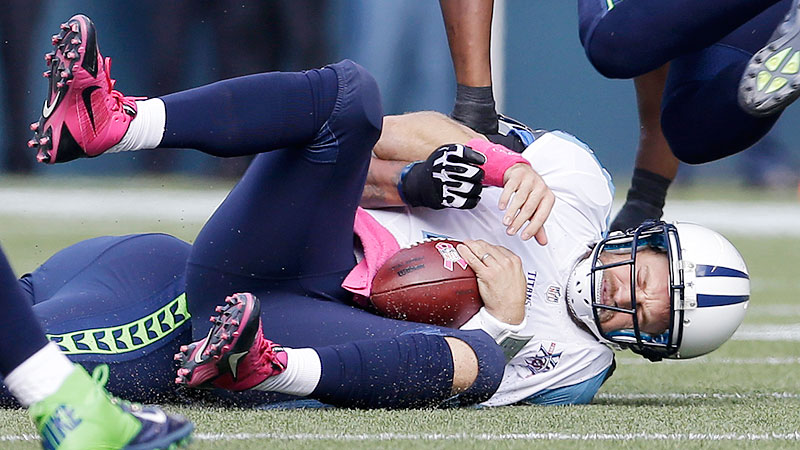 Jake Locker injury update; Mike Munchak says any timetable is