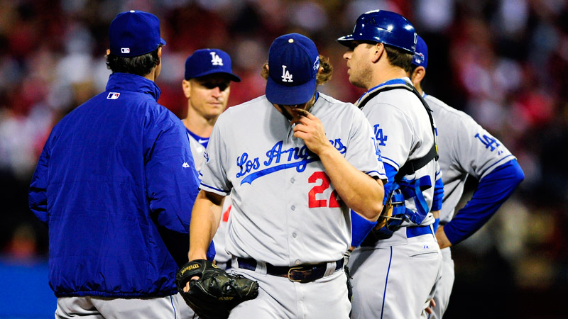 Bad timing for Clayton Kershaw's worst outing for the Los Angeles