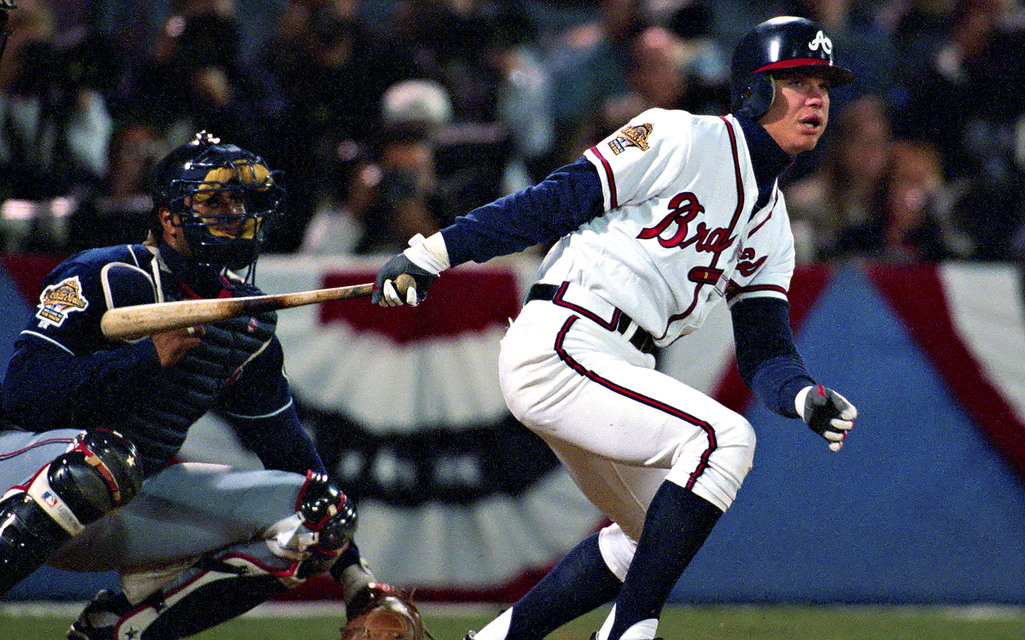 Game 4 — 1995 World Series — Wednesday, October 25, 1995 — Braves win 5-2