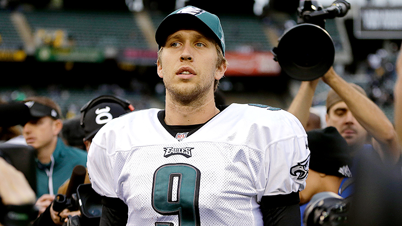 Foles history noted in Canton