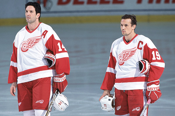 Remembering the Red Wings' gritty Martin Lapointe - Vintage Detroit  Collection