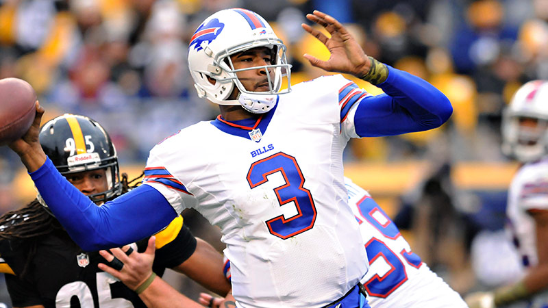 Backup Thad Lewis -- not EJ Manuel -- will start Sunday against Pats